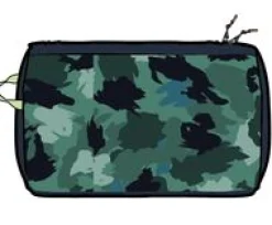 Travel Waschtasche aus recyceltem Material - Alpen-Tarnung Regenwald