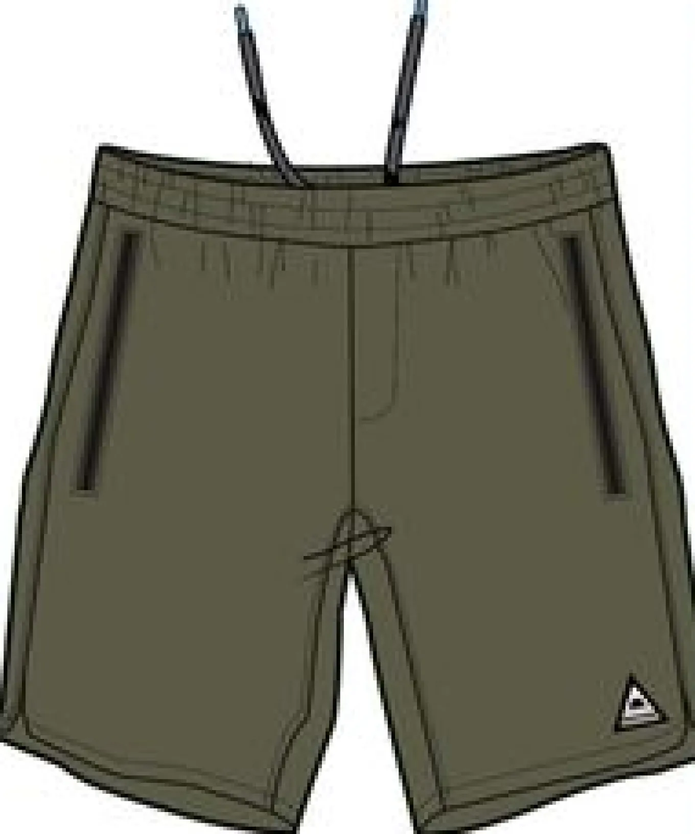 Traveller Bio Allzweck-Shorts - Khaki