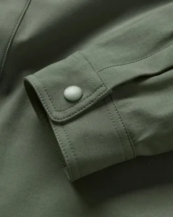 Traveller Stretchhemd - Khaki