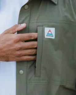 Traveller Stretchhemd - Khaki