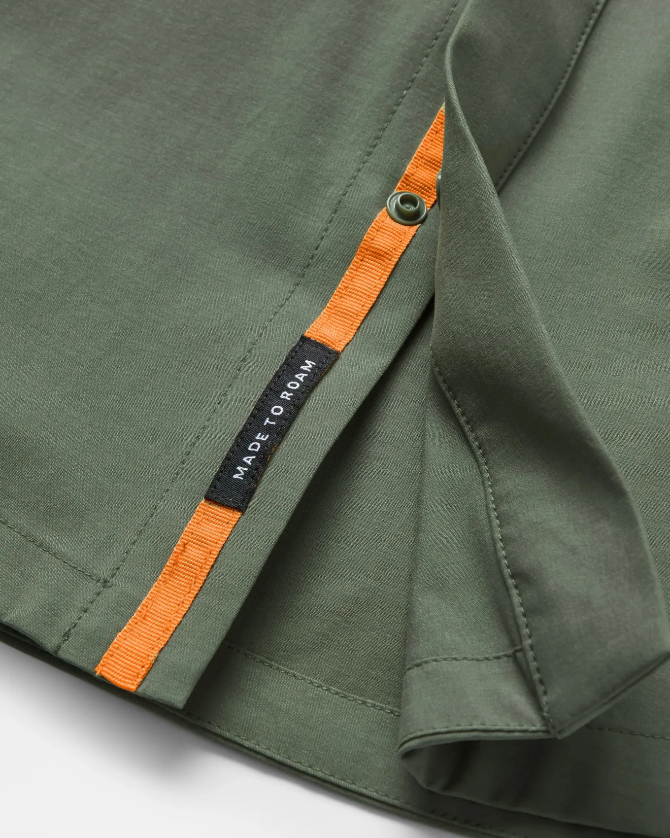 Traveller Stretchhemd - Khaki