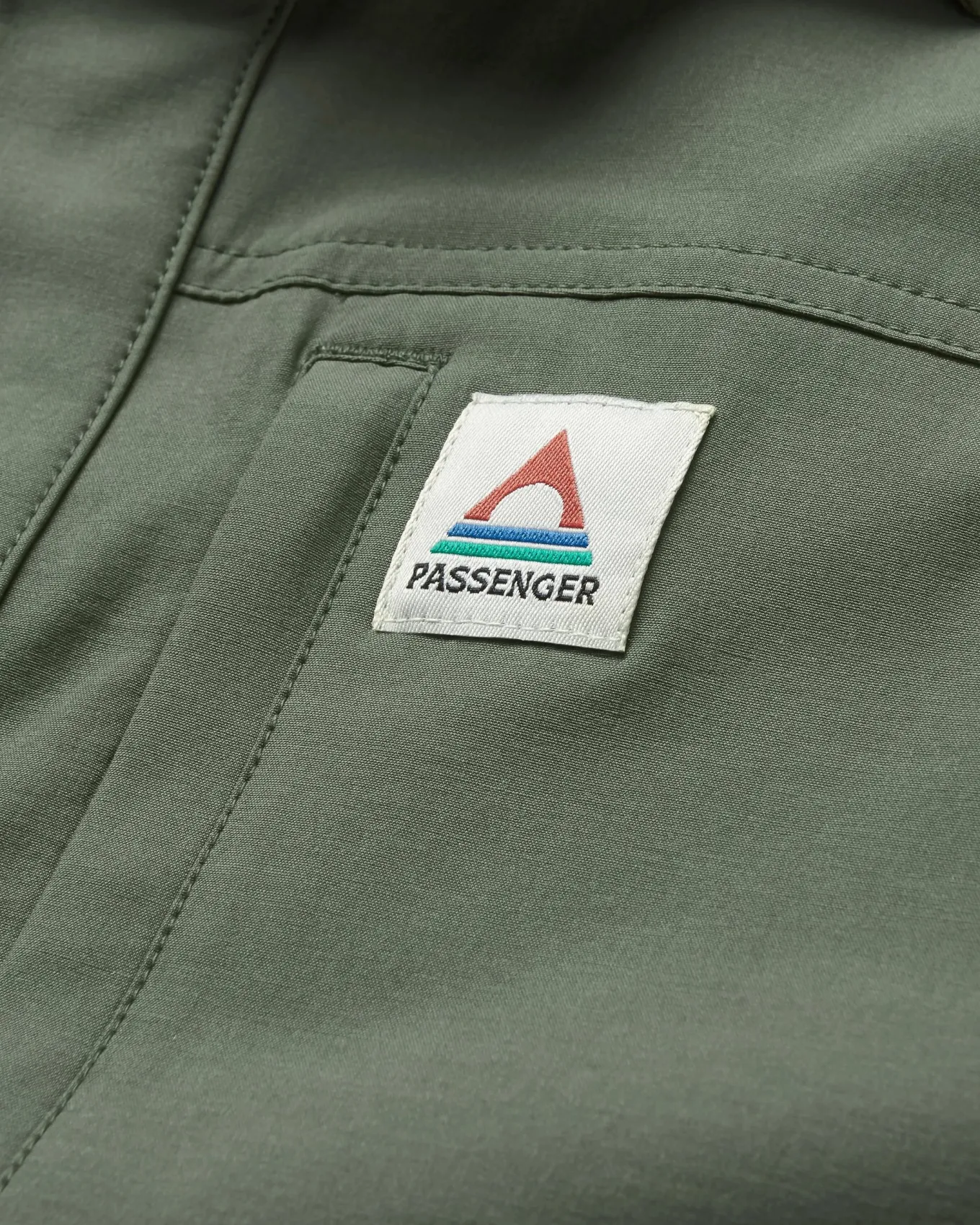Traveller Stretchhemd - Khaki