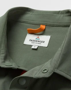 Traveller Stretchhemd - Khaki