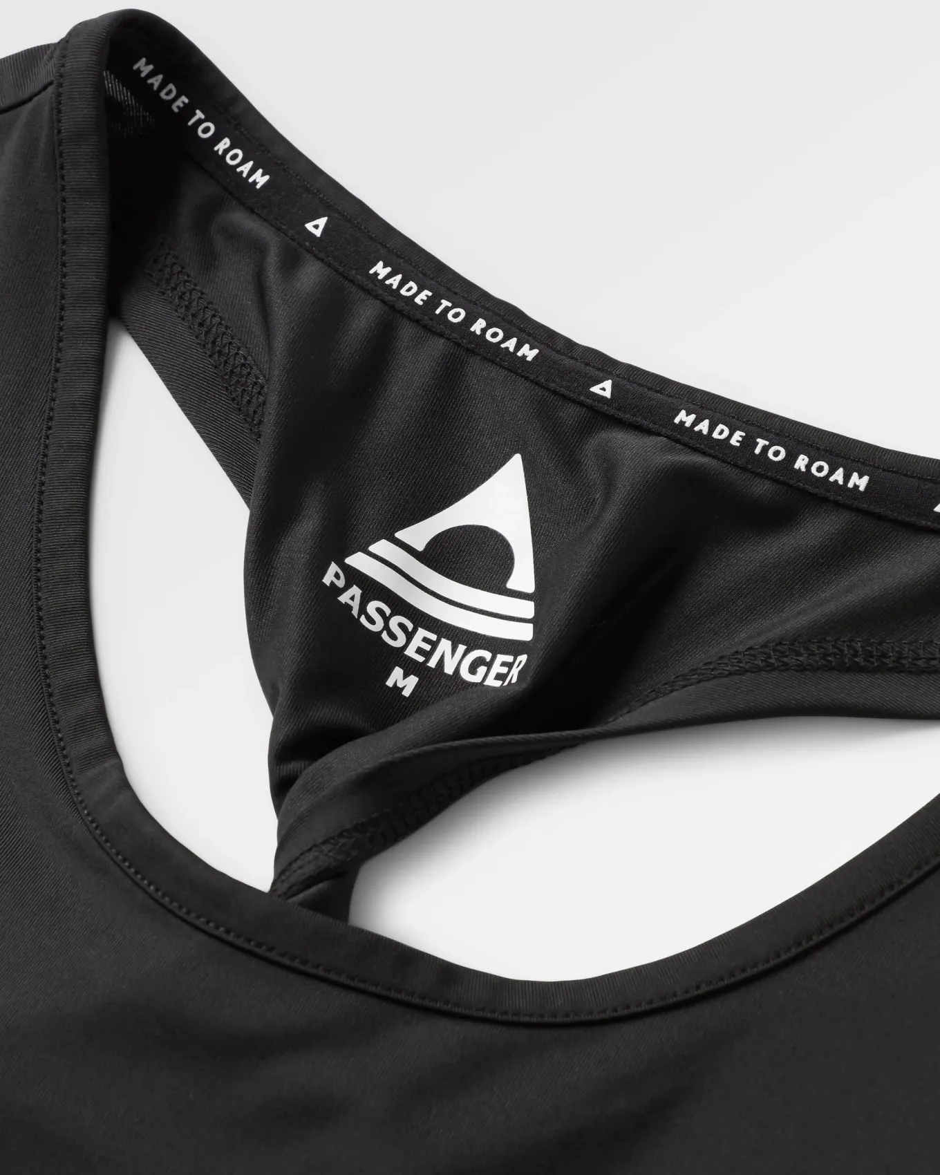 Twist Recyceltes Aktiv Top - Schwarz