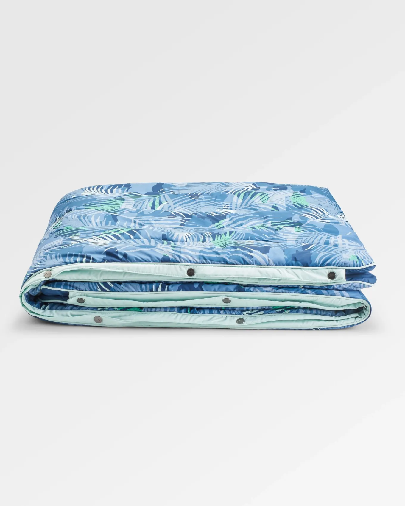 Van Recycelte Ripstop-Decke - Palm Camo Mondlicht