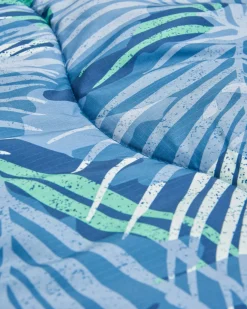 Van Recycelte Ripstop-Decke - Palm Camo Mondlicht