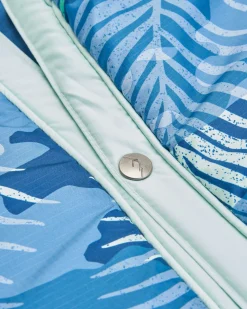 Van Recycelte Ripstop-Decke - Palm Camo Mondlicht