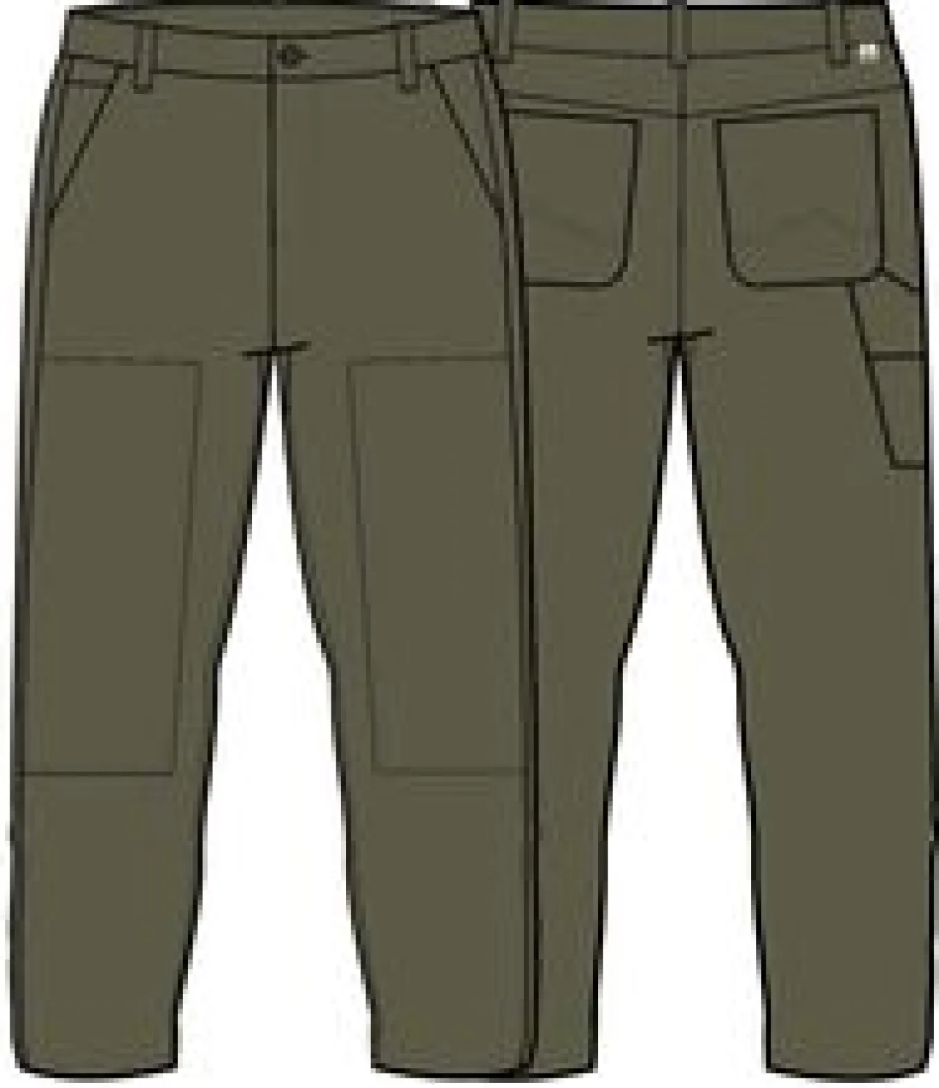 Vantage 2.0 Bio-Baumwollhose - Khaki
