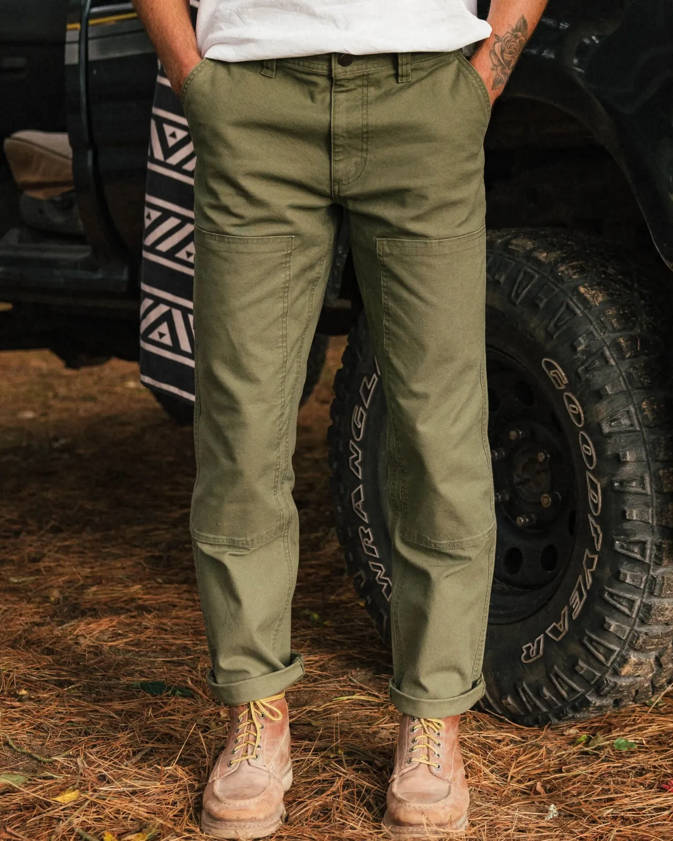 Vantage 2.0 Bio-Baumwollhose - Khaki