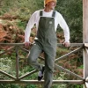 Vantage 2.0 Bio-Baumwoll-Latzhose - Khaki