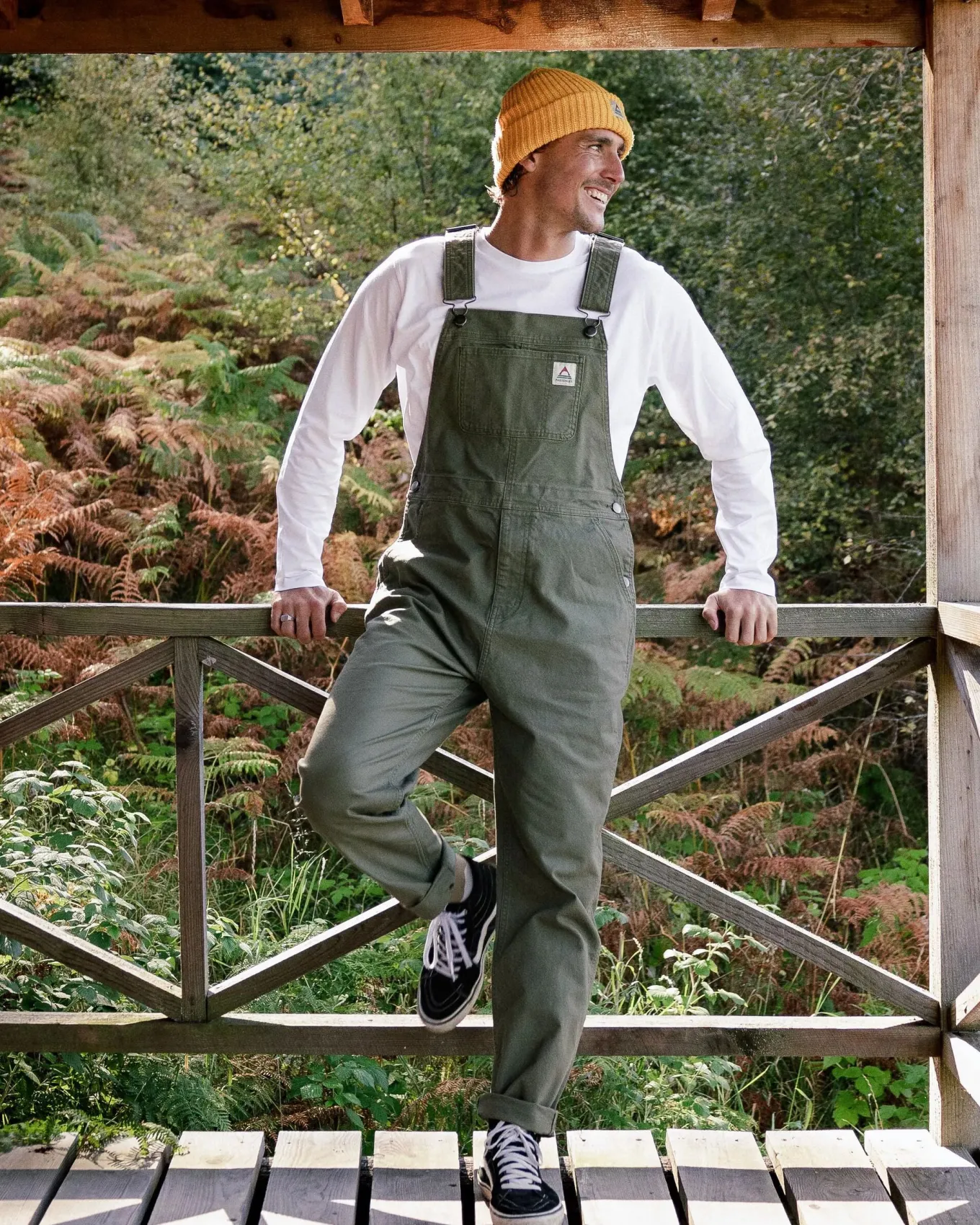 Vantage 2.0 Bio-Baumwoll-Latzhose - Khaki