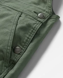 Vantage 2.0 Bio-Baumwoll-Latzhose - Khaki