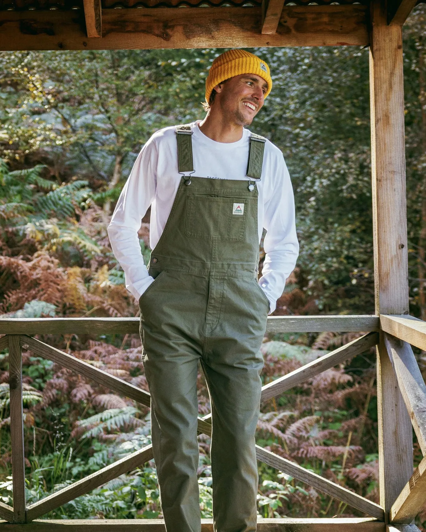 Vantage 2.0 Bio-Baumwoll-Latzhose - Khaki