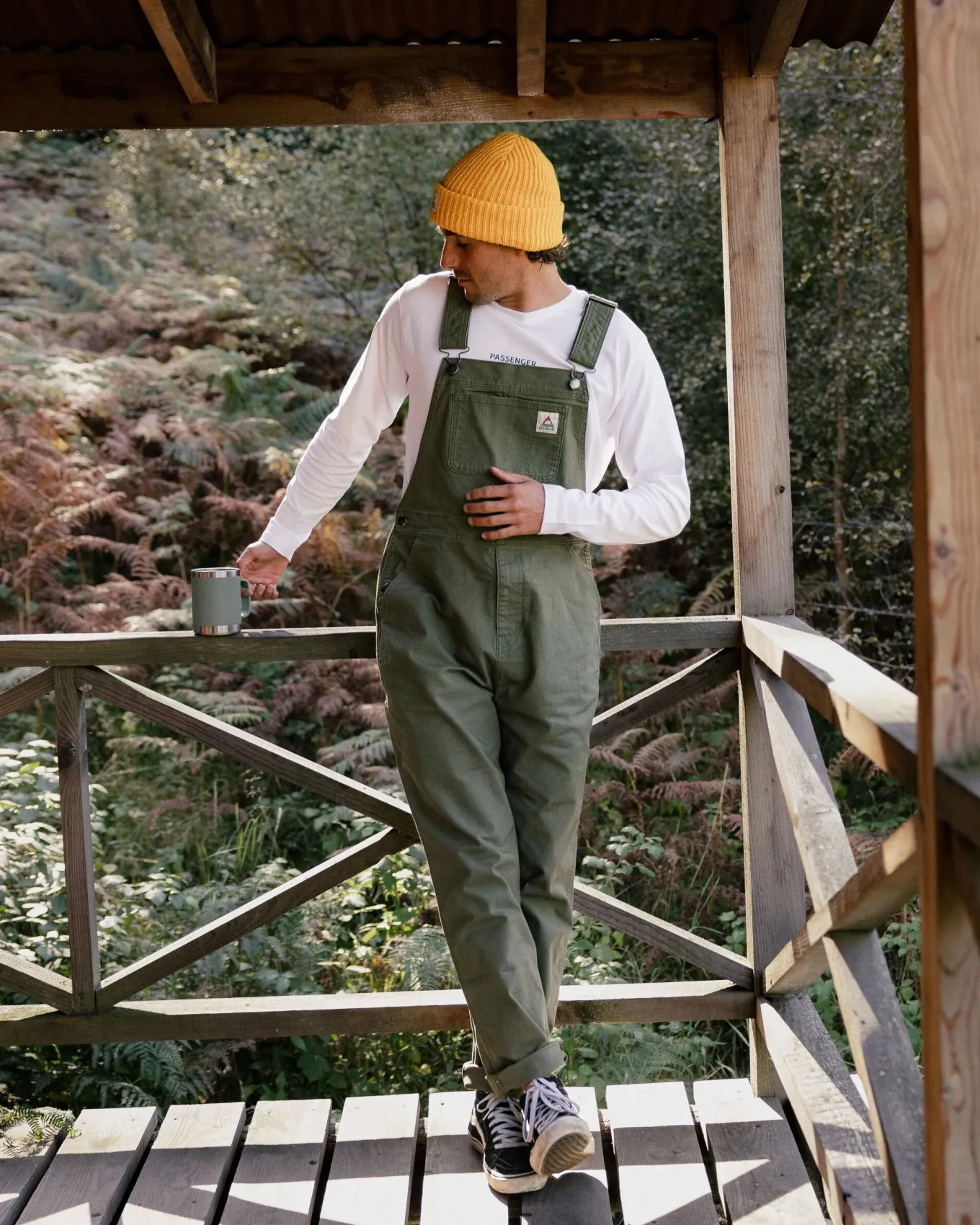 Vantage 2.0 Bio-Baumwoll-Latzhose - Khaki