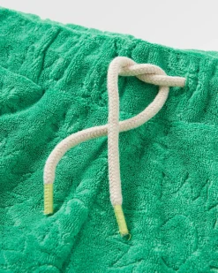 Vibes Texturierte Shorts - Grüne Fichte