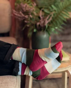 Vista Bio-Socken - Rhabarber