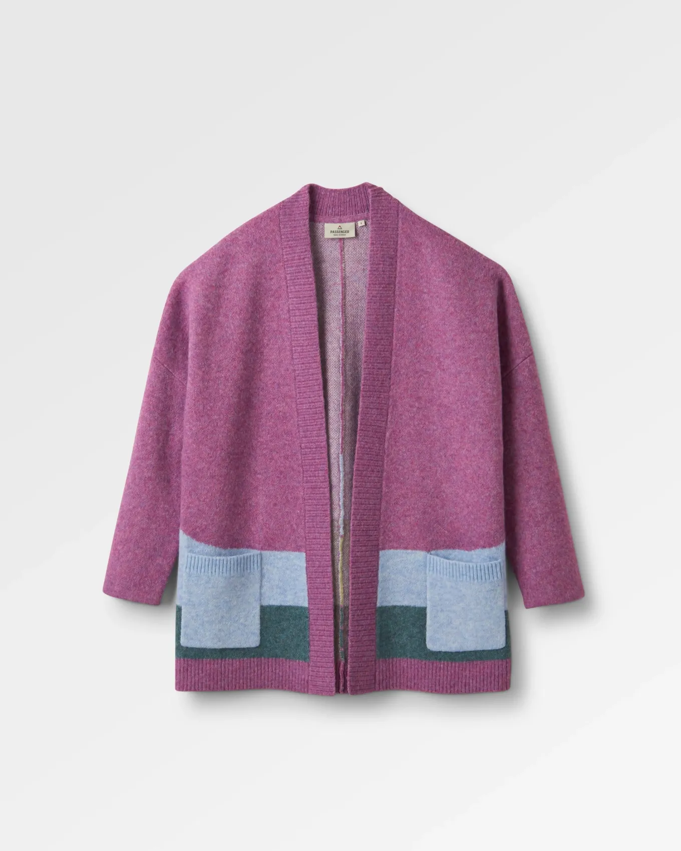 Vista Recycelter Strickcardigan - Rhabarber
