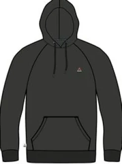 Vita Bio-Baumwoll-Hoodie - Schwarz