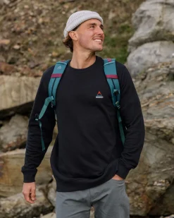Vita Bio-Baumwoll-Sweatshirt - Schwarz