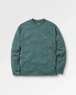 Vita Bio-Langarmshirt entspannte Passform - Tiefsee
