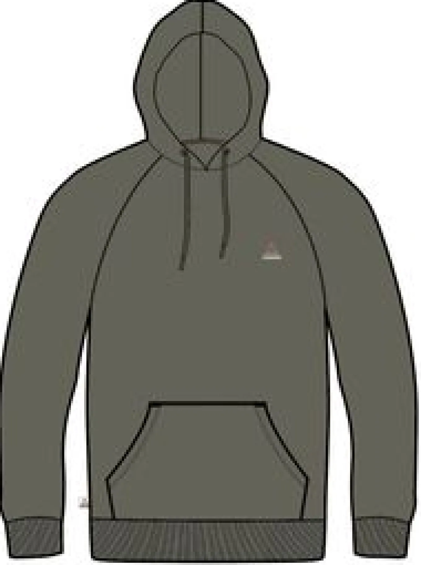 Vita Organic Cotton Hoodie - Dusty Olive