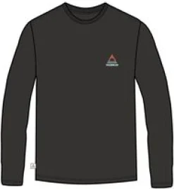 Vita Organic Relaxed Fit LS T-Shirt - Black