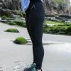 Wanderlust 4-Wege-Stretch-Leggings - Schwarz