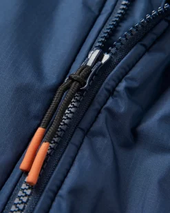 Waves Recycelter Sherpa Gefütterter Surf-Poncho - Tiefes Marineblau