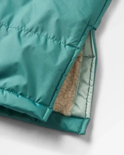Waves Recycelter Sherpa Gefütterter Surf-Poncho - Surf Spray/Tiefsee