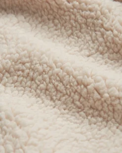 Waves Recycelter Sherpa Gefütterter Surf Poncho - Tiefblaues Camo
