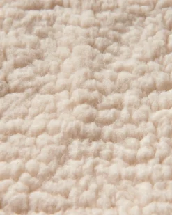 Waves Recycelter Sherpa Gefütterter Surf-Poncho - Tiefblaues Tarnmuster