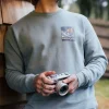 Waves u0026 Trees Bio-Baumwoll-Sweatshirt - Stürmische See
