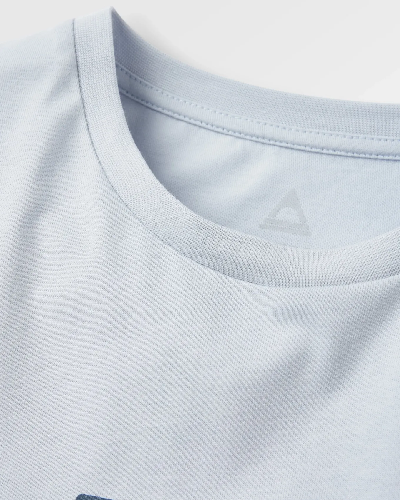 Waves u0026 Trees Bio-Baumwoll-T-Shirt - Grau Blau