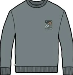 Waves u0026 Trees Bio-Baumwoll-Sweatshirt - Stürmische See