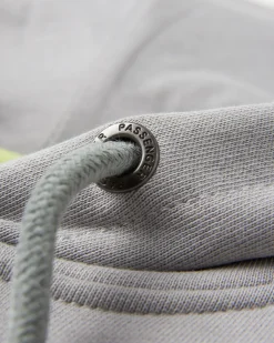 Waves u0026 Trees Bio-Baumwoll-Hoodie - Stahlgrau