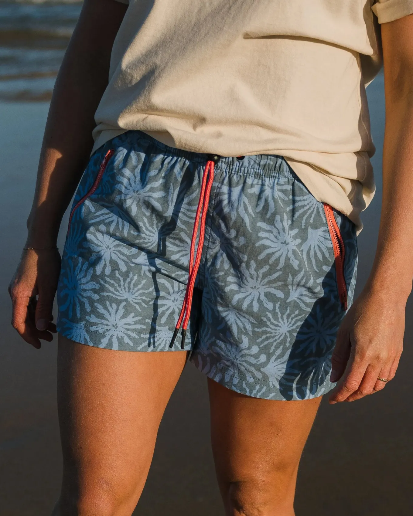 Way Out Allzweck-Shorts - Seegras Blauer Stahl