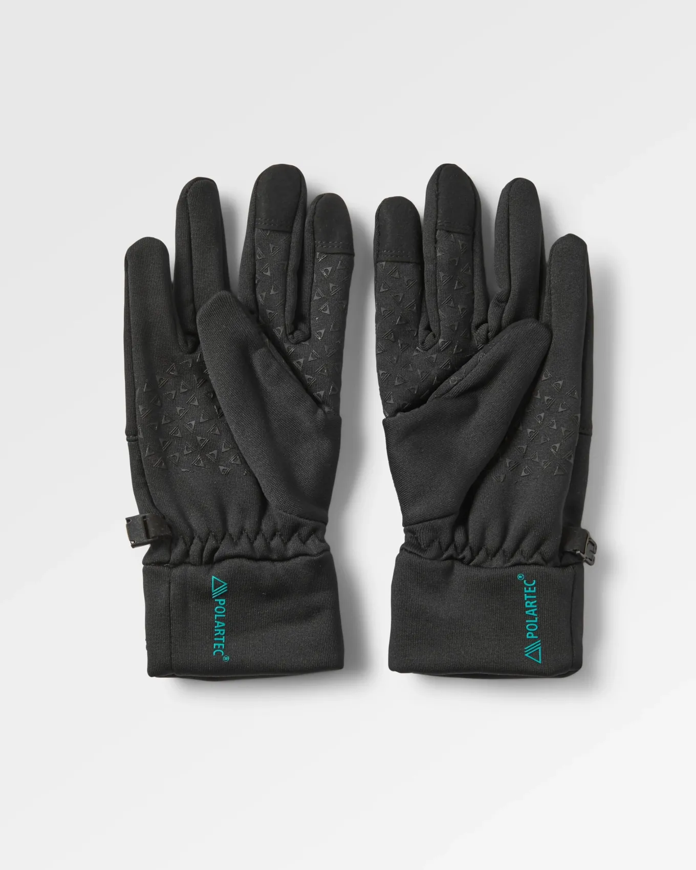 Wintergreen Recycelte Polartec® Thermohandschuhe - Schwarz