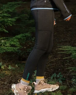 Wintergreen Recycelte Polartec® Leggings - Schwarz