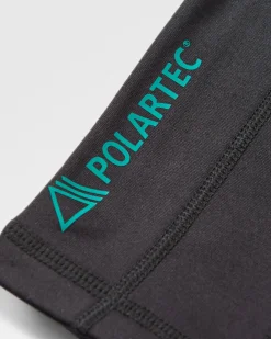 Wintergreen Recycelte Polartec® Leggings - Schwarz
