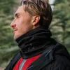 Wintergreen Recycelter Polartec® Thermo-Nackenwärmer - Schwarz