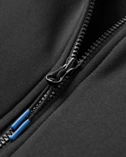 Wintergreen Recycelter Polartec® Fleece-Pullover - Schwarz