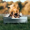 Wolf and Grizzly Feuer Safe - Edelstahl