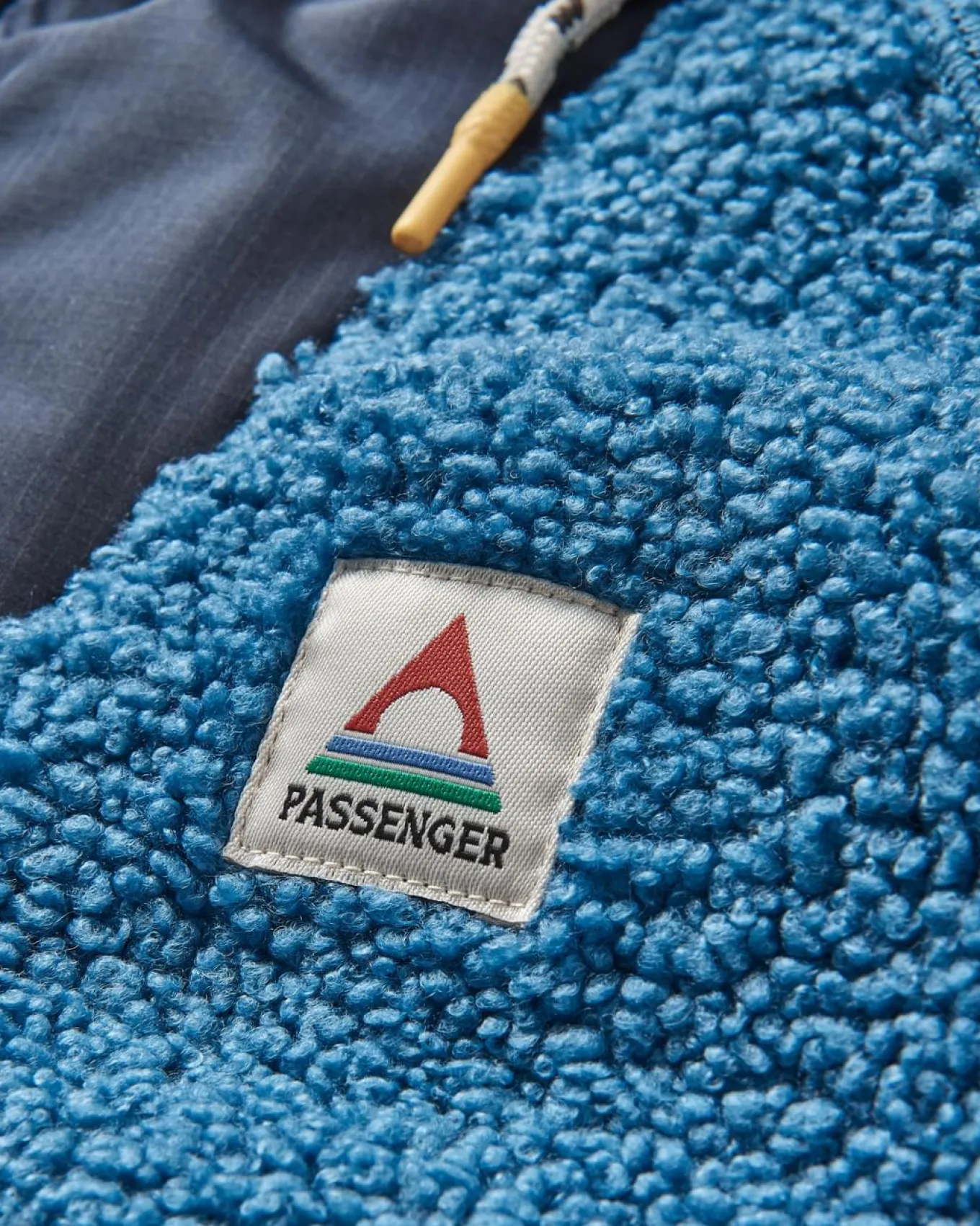Woodland Recyceltes Polar-gefüttertes Sherpa-Fleece - Blauer Stahl