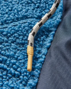 Woodland Recyceltes Polar-gefüttertes Sherpa-Fleece - Blauer Stahl
