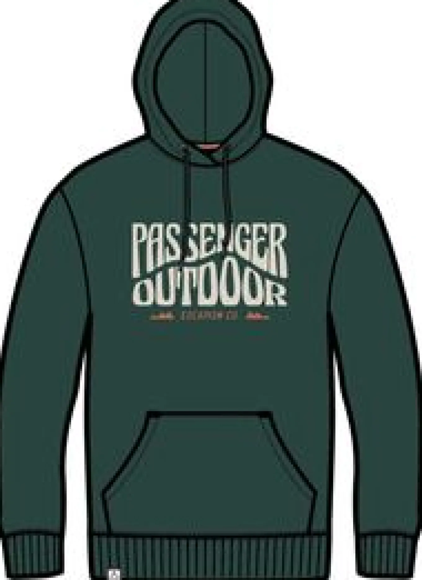 Yuca Bio-Baumwoll Hoodie - Regenwald