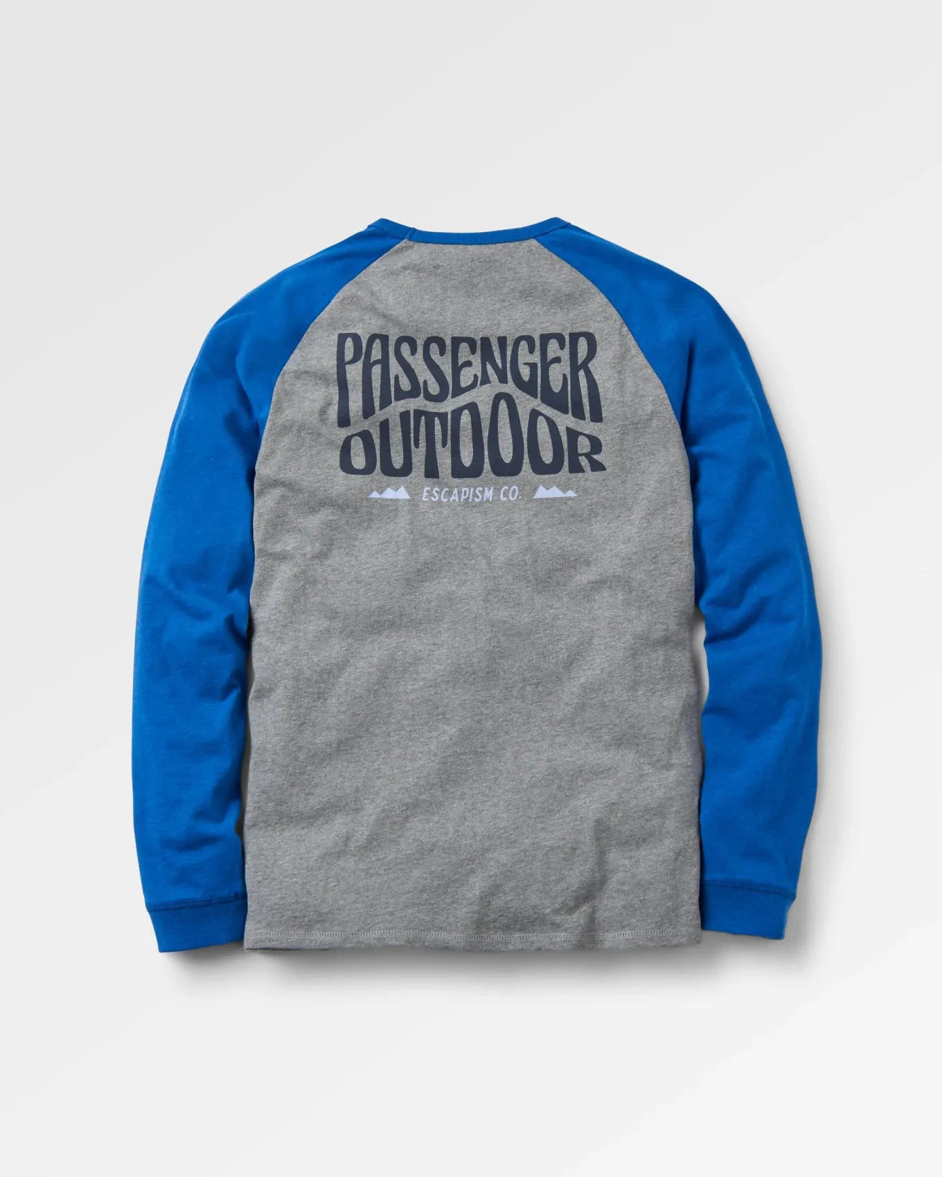 Yuca Bio-Baumwolle Langarmshirt - Azurblauer Mergel
