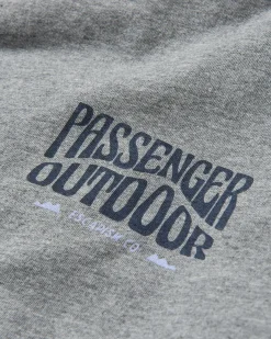 Yuca Bio-Baumwolle Langarmshirt - Azurblauer Mergel