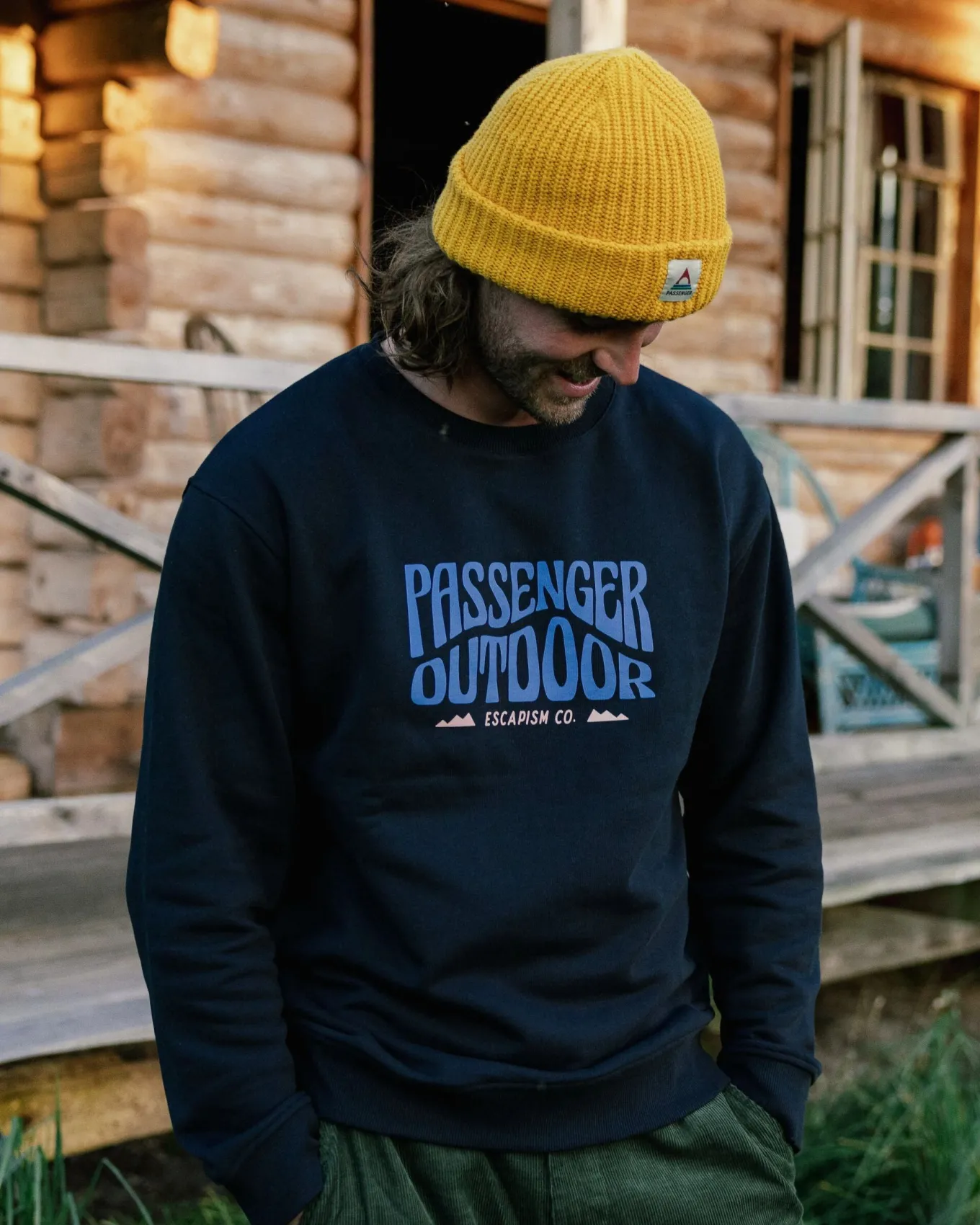 Yuca Bio-Baumwoll-Sweatshirt - Schwarz