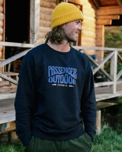 Yuca Bio-Baumwoll-Sweatshirt - Schwarz