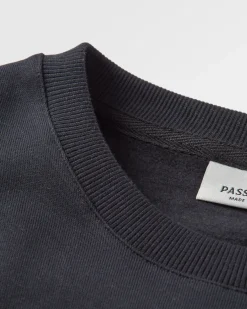 Yuca Bio-Baumwoll-Sweatshirt - Schwarz